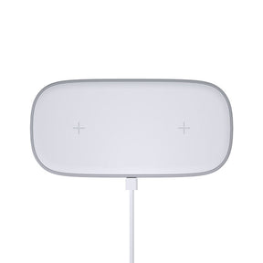 2-in-1 dual phone wireless charger suitable for Huawei Samsung phone wireless charging ultra-thin desktop - V.I.P Digital Presence