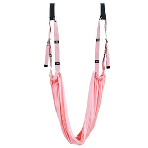 Adjustable Aerial Yoga Strap Elastic Stretch Door Hanging Yoga Belts Hammock Swing Aerial Yoga Rope Fitness Device For Women - V.I.P Digital Presence