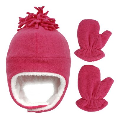 Hat Baby Boy Gloves Set Beanie Newborn Photography Accessories Children's Cap With Ears - V.I.P Digital Presence