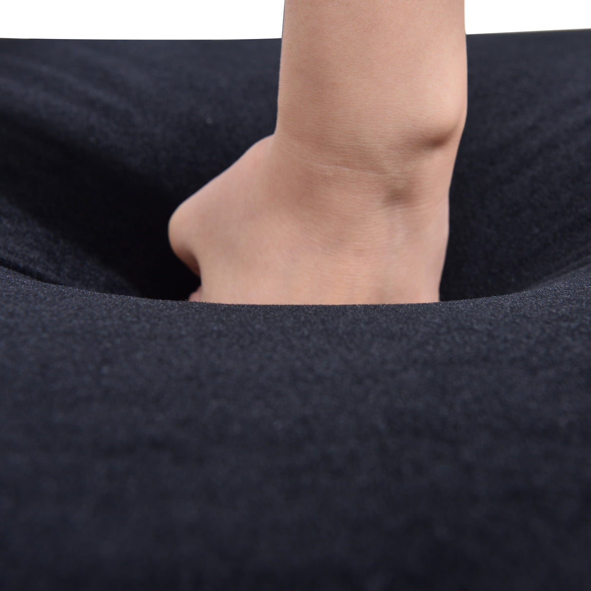 58 inch velvet lounge chair, button cluster right arm lounge chair with nail head decoration and solid wood legs - V.I.P Digital Presence