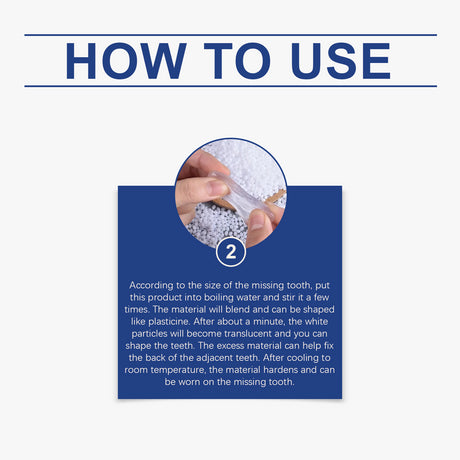 Can Shape Solid Dental Glue To Modify Teeth Temporary Hole Filling Glue Denture Glue - V.I.P Digital Presence