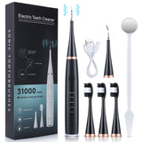 5-Speed High Frequency Vibrating Tooth Cleaner USB Electric Toothbrush Cleaning Device To Remove Stained Calculus Set Tooth Cleaning Instrument - V.I.P Digital Presence