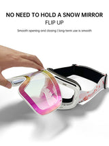 Cover Ski Glasses Winter Outdoor Sports Goggles Double Layer Anti Fog Single Double Plate Snow Goggles - V.I.P Digital Presence