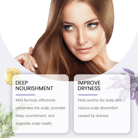 Plant Extract Blend Hair Care Essential Oil Nourishes Scalp, Shampooing, Nourishing Hair, Moisturizing And Smoothing Hair Care Essence - V.I.P Digital Presence