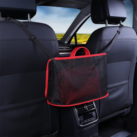 Car Net Pocket Handbag Holder Universal Multifunction Car Organizer Seat Gap Storage Mesh Pocket Interior Accessories - V.I.P Digital Presence