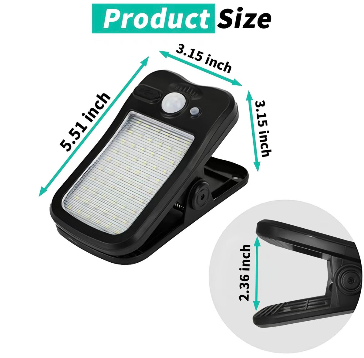 SolarClip Motion Sensor Light