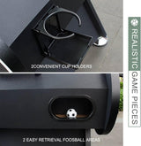 Table Soccer Arcade Game: Table Soccer Table - A match sized soccer table with 2 balls and 2 beverage racks - V.I.P Digital Presence