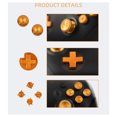 Suitable for replacing Nintendo Switch Pro controller button accessories with metal buttons on Nintendo controllers - V.I.P Digital Presence