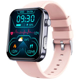 F300 smartwatch ECG electrocardiogram monitoring SOS fall alarm blood glucose and blood pressure watch HRV report - V.I.P Digital Presence