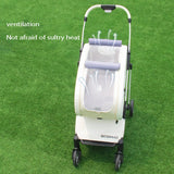 Fashionable Pet Dog Cats Four Wheeled Cart Lightweight Foldable Separable When Going Out Small Medium-Sized Pets Dog Stroller - V.I.P Digital Presence