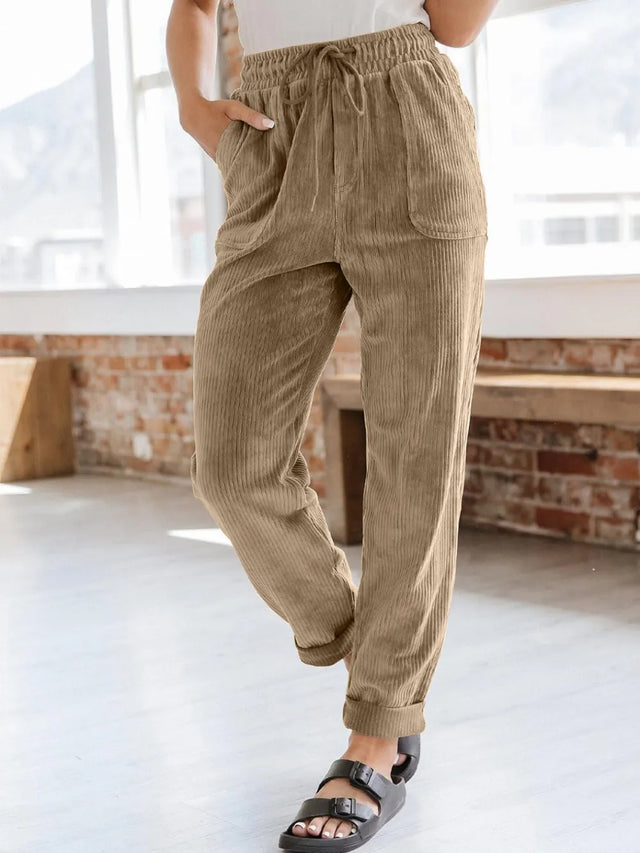 Drawstring Pants with Pockets - V.I.P Digital Presence
