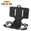 Chaleco de guerra con montaje MOLLE para colgar en el pecho, universal, portaplacas para teléfono móvil, tablero de navegación plegable