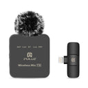 Wireless lavalier microphone mobile phone outdoor live recording noise reduction 1-to-2 wireless microphone - V.I.P Digital Presence