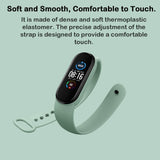 Strap for Xiaomi Mi Band 7 6 5 4 3 Sport Bracelet Watch Silicone Wrist Strap For Xiaomi Mi Band 7 3 4 5 bracelet Mi Band 7 Strap - V.I.P Digital Presence