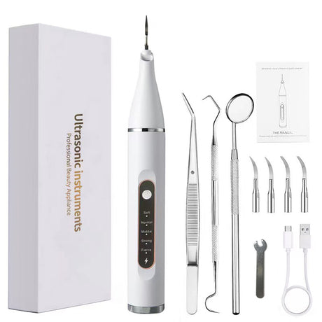 Ultrasonic dental cleaner portable oral care cleaning device stone removal and whitening dental cleaner - V.I.P Digital Presence