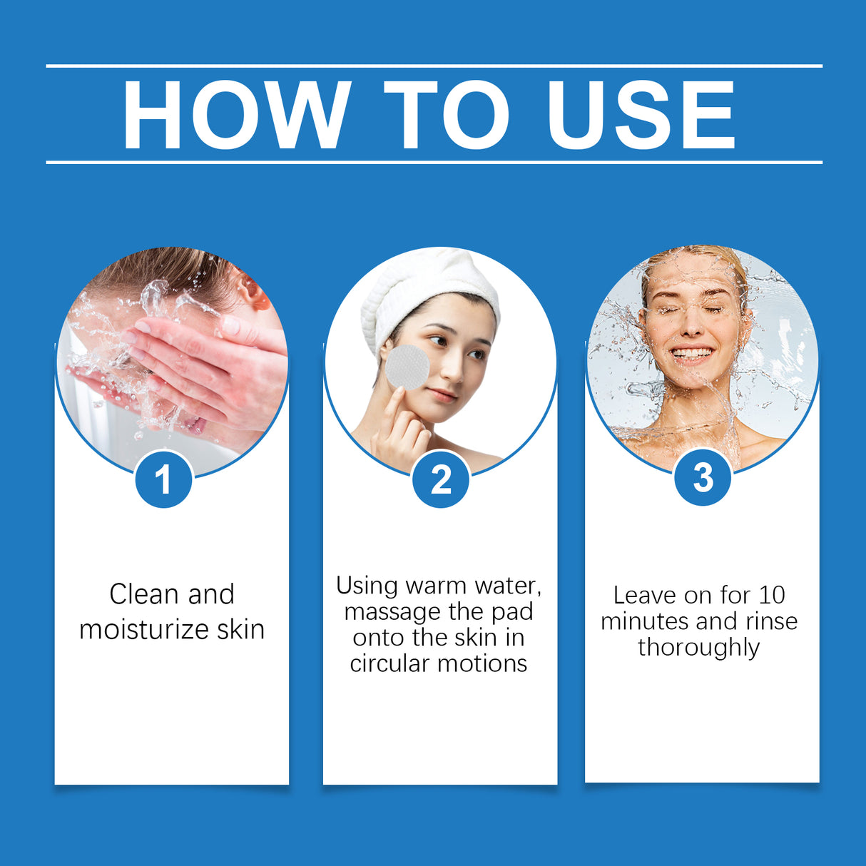 Glycolic Acid Rejuvenation Cotton Sheet For Facial Skin Deeply Cleans Pores, Nourishes, Repairs And Moisturizes Skin Care - V.I.P Digital Presence