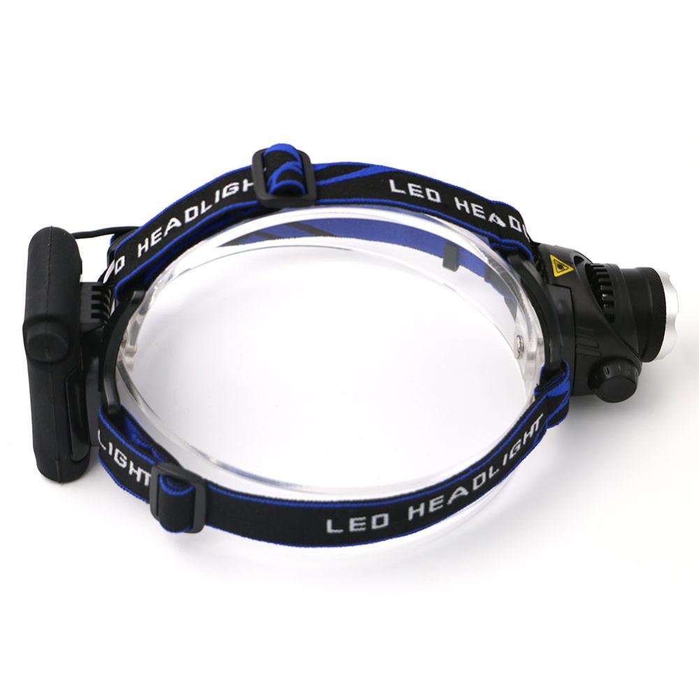 Zoomable Headlight XML T6 2000 Lumens 3 Modes LED  Zoom Focus Waterproof Use AA - V.I.P Digital Presence