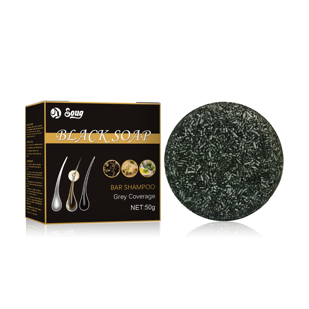 Refreshing oil controlling deep cleaning blackhead removal moisturizing hydrating handmade bamboo charcoal essential oil soap - V.I.P Digital Presence