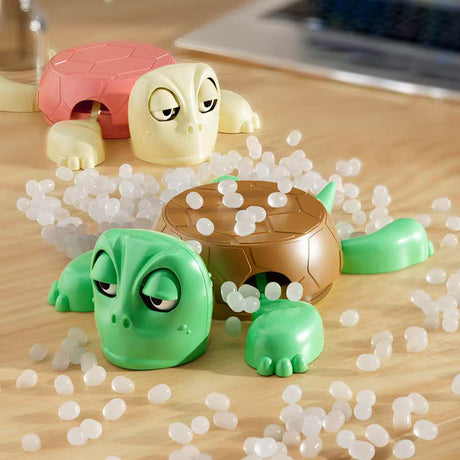 3D - printed Panicked Turtle Coaster: Insulated, for stress relief, doubles as mug base decor - V.I.P Digital Presence