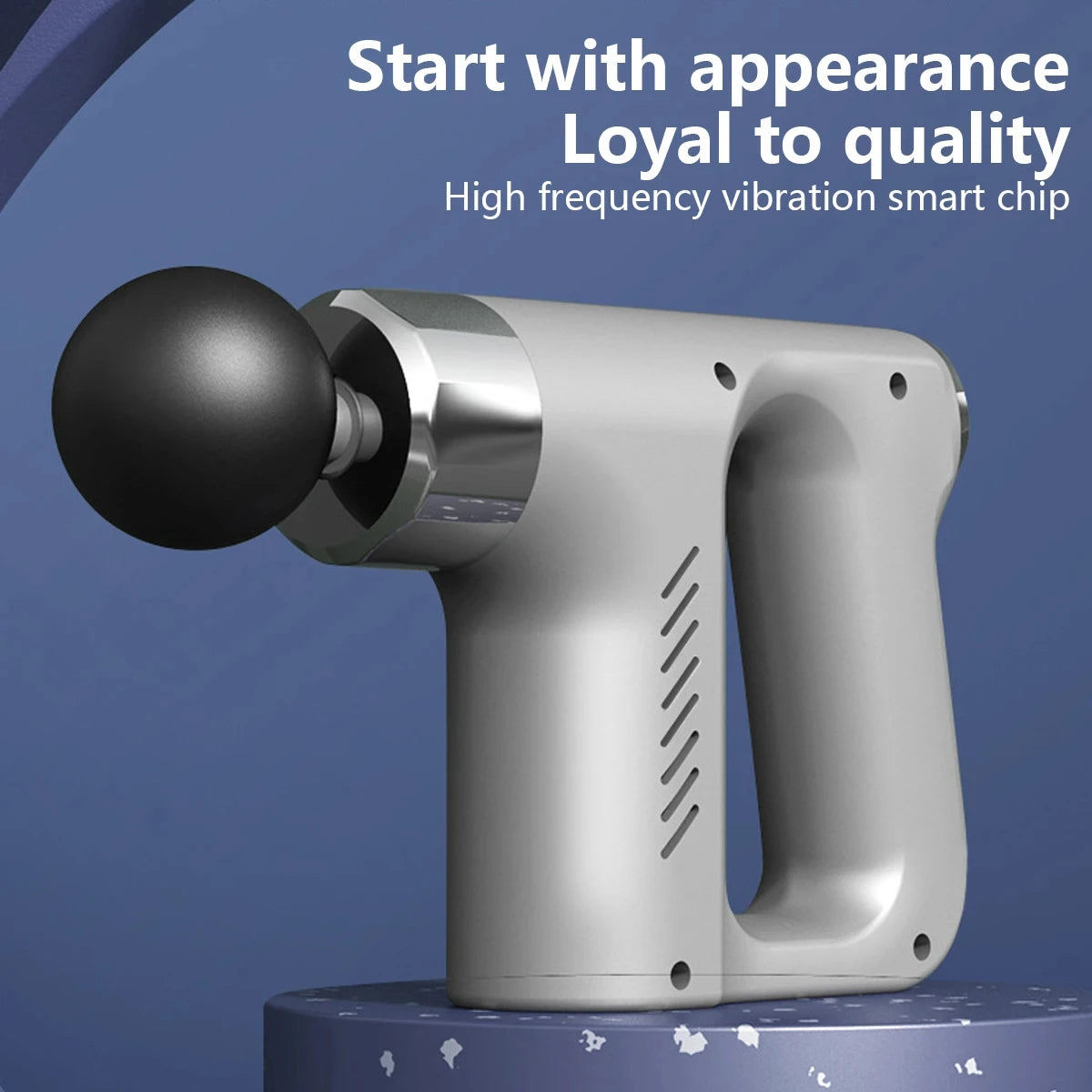 New Intelligent High Frequency Massage Gun Electric Deep Tissue Muscle Relaxation Fitness Body Massager Fascia Gun - V.I.P Digital Presence