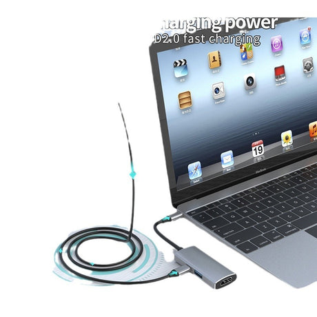 USB HUB docking station three in one C interface USB splitter Switch game console base HUB docking station - V.I.P Digital Presence