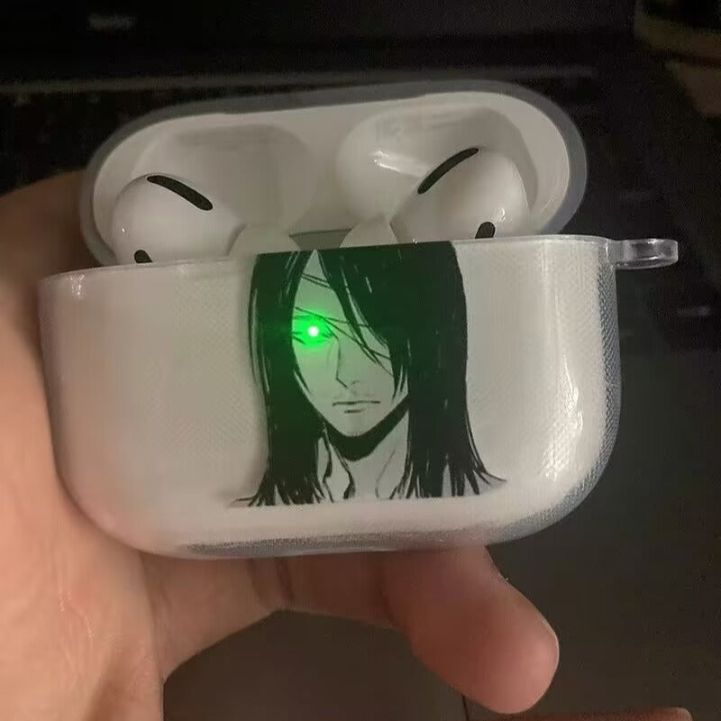 Ataque a los Titanes Eren adulto adecuado para airpodspro2 funda protectora Apple 3 conjunto de auriculares Bluetooth animación