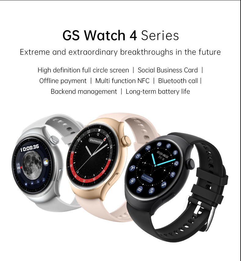 GS Watch 4  Smart bracelet - V.I.P Digital Presence