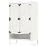 Shoe Cabinet with Doors, 6-Tier Shoe Storage Cabinet with Adjustable Shelves, Wooden Shoes Rack Shoe Storage Organizer - V.I.P Digital Presence