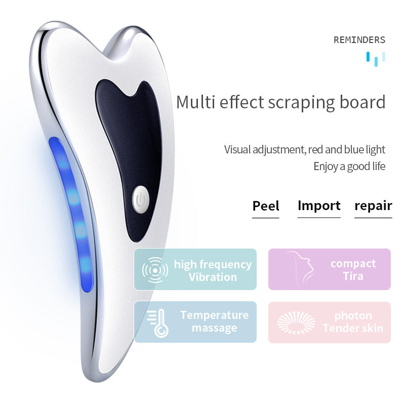 Microcurrent Face Lift Machine USB Charge Electric Guasha Massage Scraping Galvanic Beauty Skin Lifting Facial Body Massager - V.I.P Digital Presence