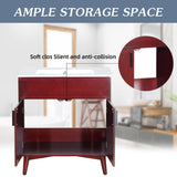 Bathroom vanity Set with Sink, Combo Cabinet, Bathroom Storage Cabinet - V.I.P Digital Presence