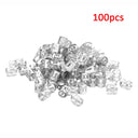 100 Pcs/set 7 Colors Mixed Beads Adjustable Hair Braids Dreadlock Beads Adjustable Hair Braid Rings Cuff Clips Tubes Jewelry - V.I.P Digital Presence