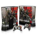 Xbox 360 Slim Full Body Color Membrane Stickers with Scratch-Resistant Protection - V.I.P Digital Presence