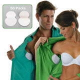 100pcs 50 Packs Summer Armpit Sweat Pads Underarm Deodorants Stickers Absorbing Disposable Anti Perspiration Patch - V.I.P Digital Presence