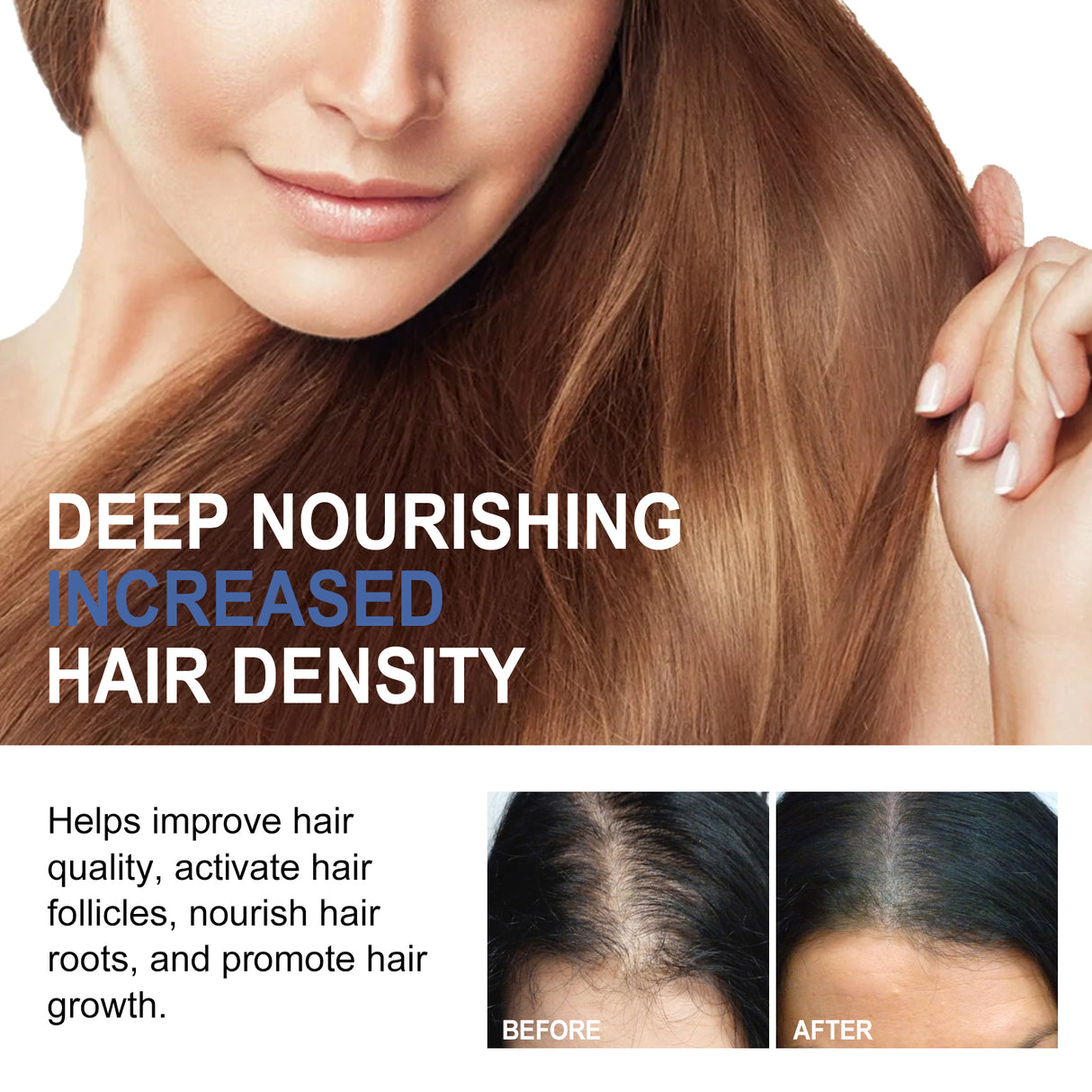 Intensive Growth Cream, Scalp Massage Repair Nourish Hair Root Thick Soft Hair Fluffy Hair Care Cream - V.I.P Digital Presence