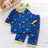 hibobi 2-Piece Children Air-Conditioning Clothing Summer Home Clothes Three-Quarter Sleeve Underwear Set Baby Pajamas Tracksuit - V.I.P Digital Presence