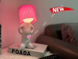 USB plug-in creative MR P shy desk lamp a little shy boy naughty night light without plug - V.I.P Digital Presence