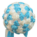 WifeLai-A Ramos De Novia Burgundy Artificial Flower Bridesmaid Wedding Bouquet - V.I.P Digital Presence