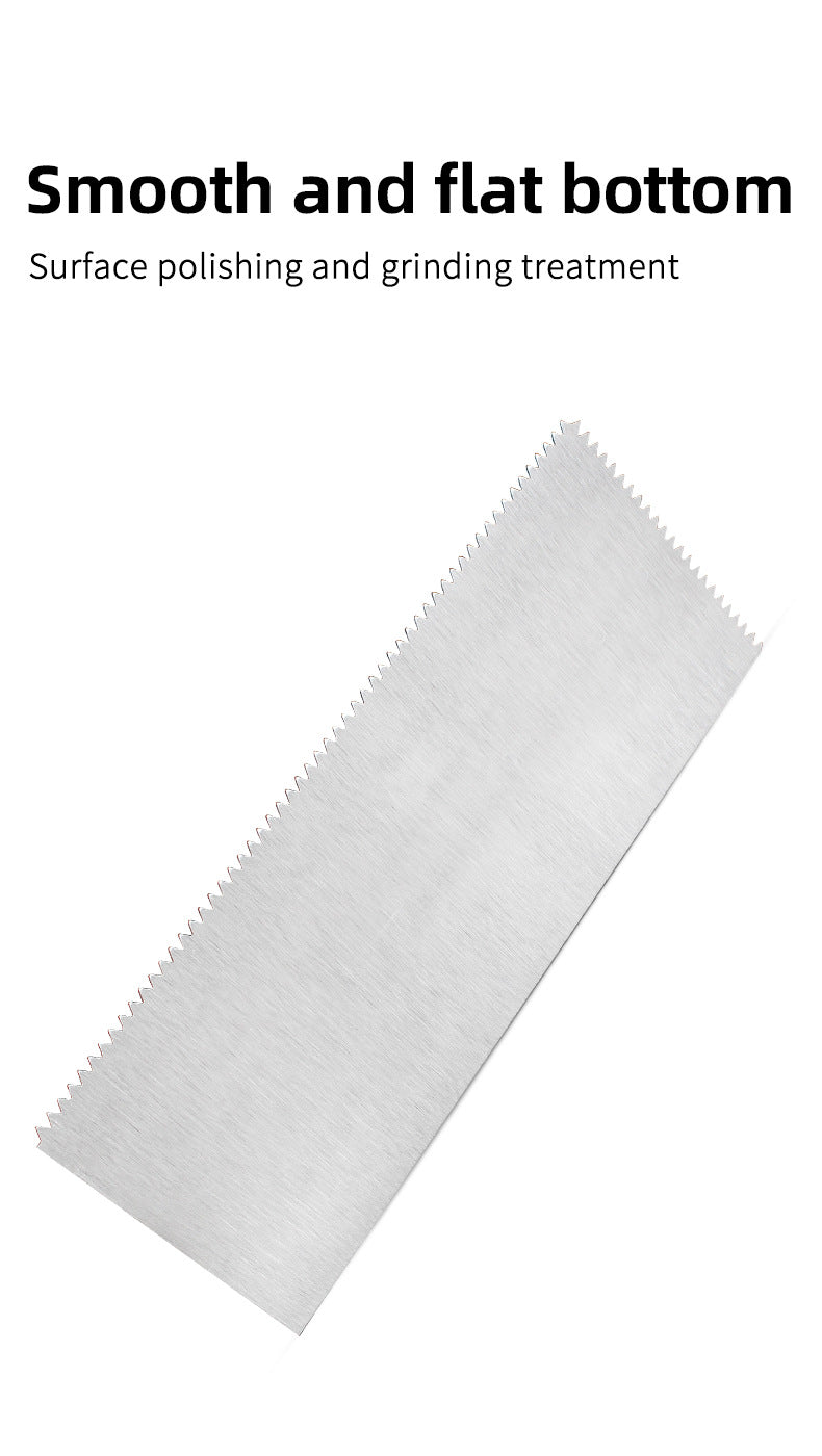 High quality stainless steel V-groove shovel, 28Cm x 11.5 Cm, perfect for buckets, slate, plaster, concrete, curved handles, hig - V.I.P Digital Presence