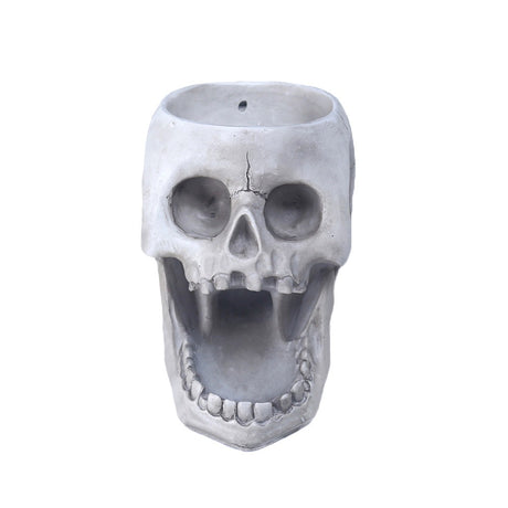 The resin three-dimensional skull feeder base can hang an automatic animal feeder - V.I.P Digital Presence