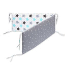 Print Baby Bed Bumper Double-faced Detachable Newborn Crib Around Cot Protector Kids Room Decor - V.I.P Digital Presence
