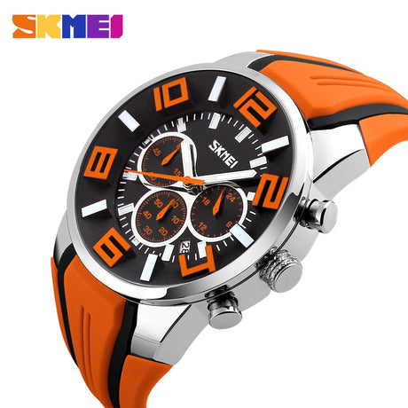 SKMEI 9128 Watches Men Luxury Brand Chronograph Men Sports Watches Waterproof Male Clock Quartz Men's Watch reloj hombre - V.I.P Digital Presence