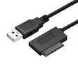 Notebook optical drive cable SATA to USB adapter cable 6+7P SATA to USB 2.0 easy drive cable adapter box - V.I.P Digital Presence