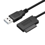 Notebook optical drive cable SATA to USB adapter cable 6+7P SATA to USB 2.0 easy drive cable adapter box - V.I.P Digital Presence