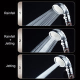 New Tourmaline balls Filter Shower Head Water saving 3 Modes adjustable SPA shower head on/off button high pressure shower - V.I.P Digital Presence