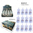 Christmas led electronic candle light Christmas snowman elk decoration luminous night light atmosphere light ornaments - V.I.P Digital Presence