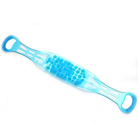 Silicone Dual Sided Back Scrubber Double Chopping Belt Scrubber Washer Bath Cleaning Tools - V.I.P Digital Presence