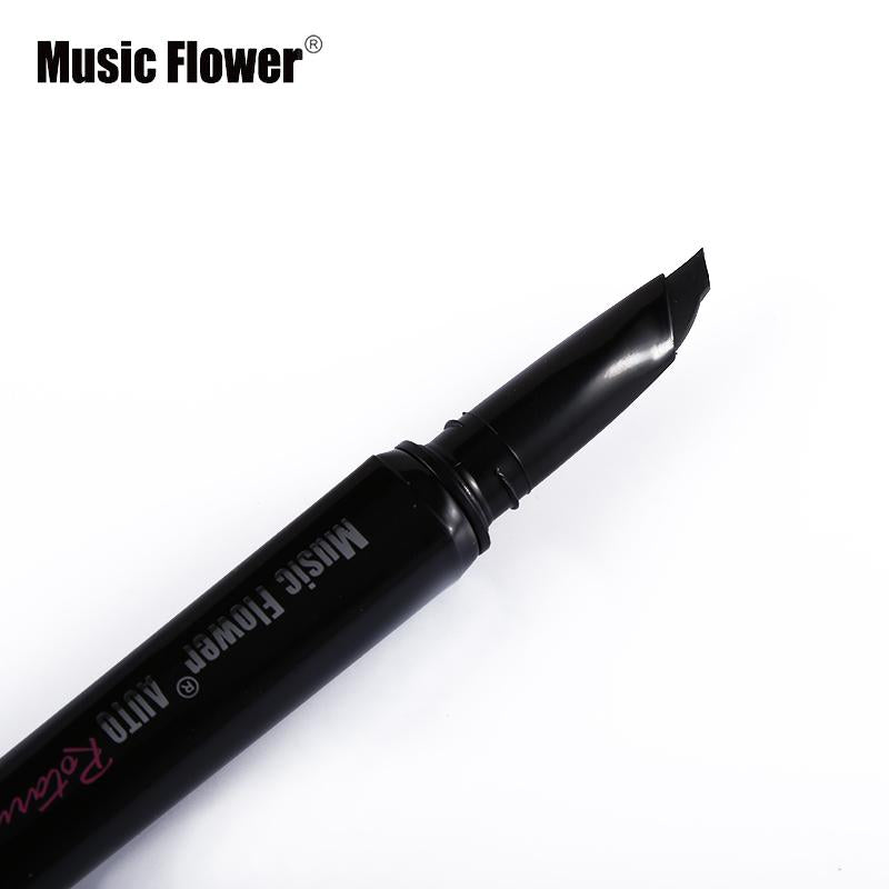 Music Flower Pro Auto Rotating Liquid Eyeliner Waterproof Eye Makeup Lash Hugging Gel Eye Liner Mark Pen Smudge-proof Cosmetics - V.I.P Digital Presence