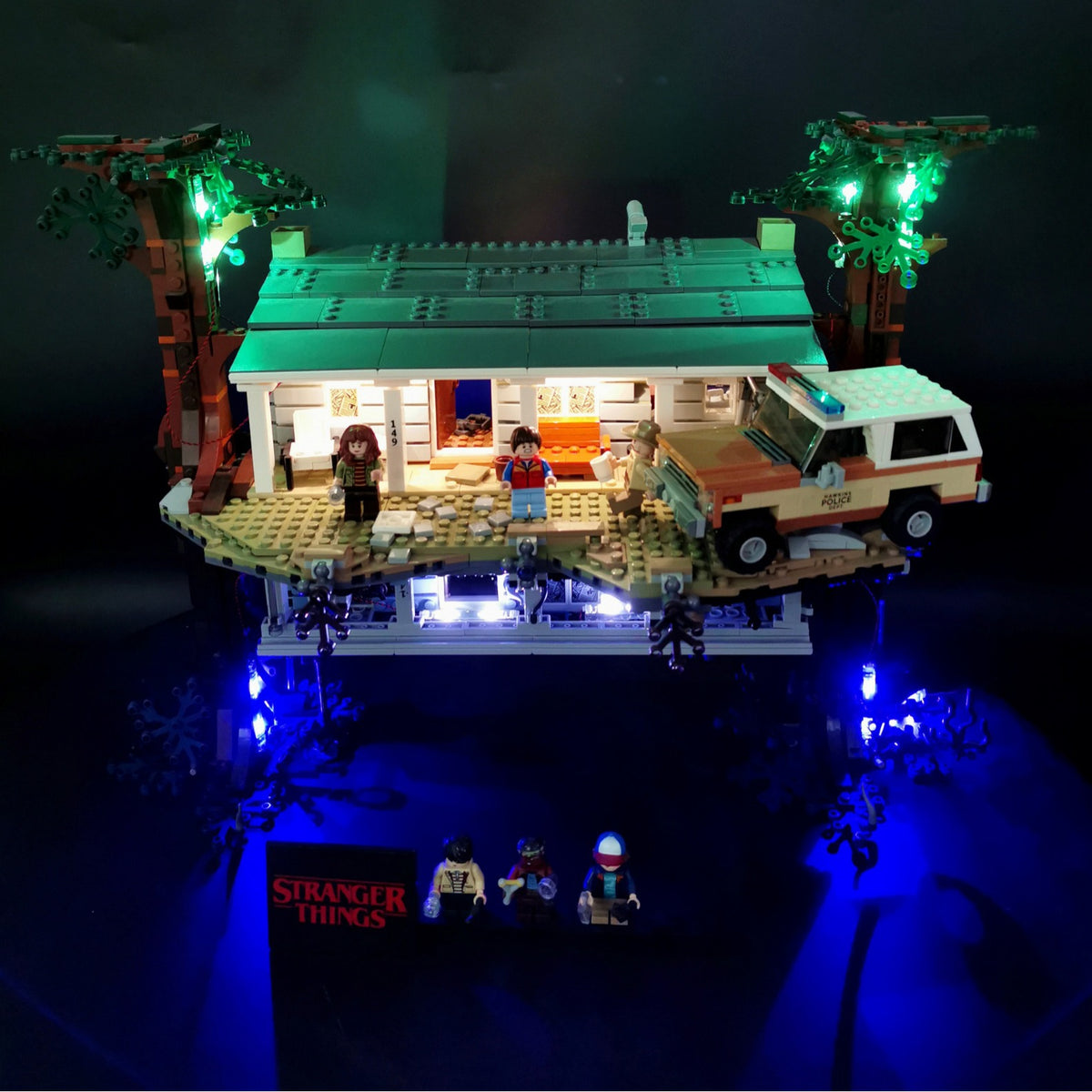 LP building block lighting is compatible with LEGO 75810 Stranger Things: Reversing the World LED lights and building block lighting - V.I.P Digital Presence