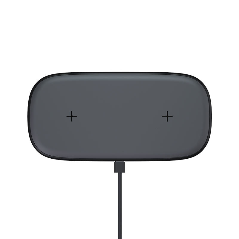 2-in-1 dual phone wireless charger suitable for Huawei Samsung phone wireless charging ultra-thin desktop - V.I.P Digital Presence