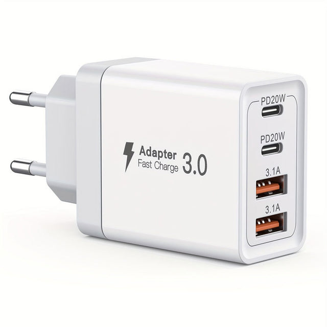 40w multi-port charger suitable for Apple 15 Android mobile phone fast charging charger electronic product adapter - V.I.P Digital Presence